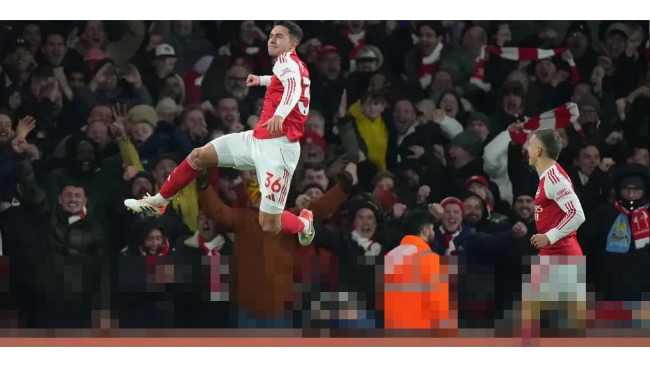 Arsenal Kokoh di Puncak Liga Inggris Usai Libas Aston Villa, Chelsea dan MU Tertahan