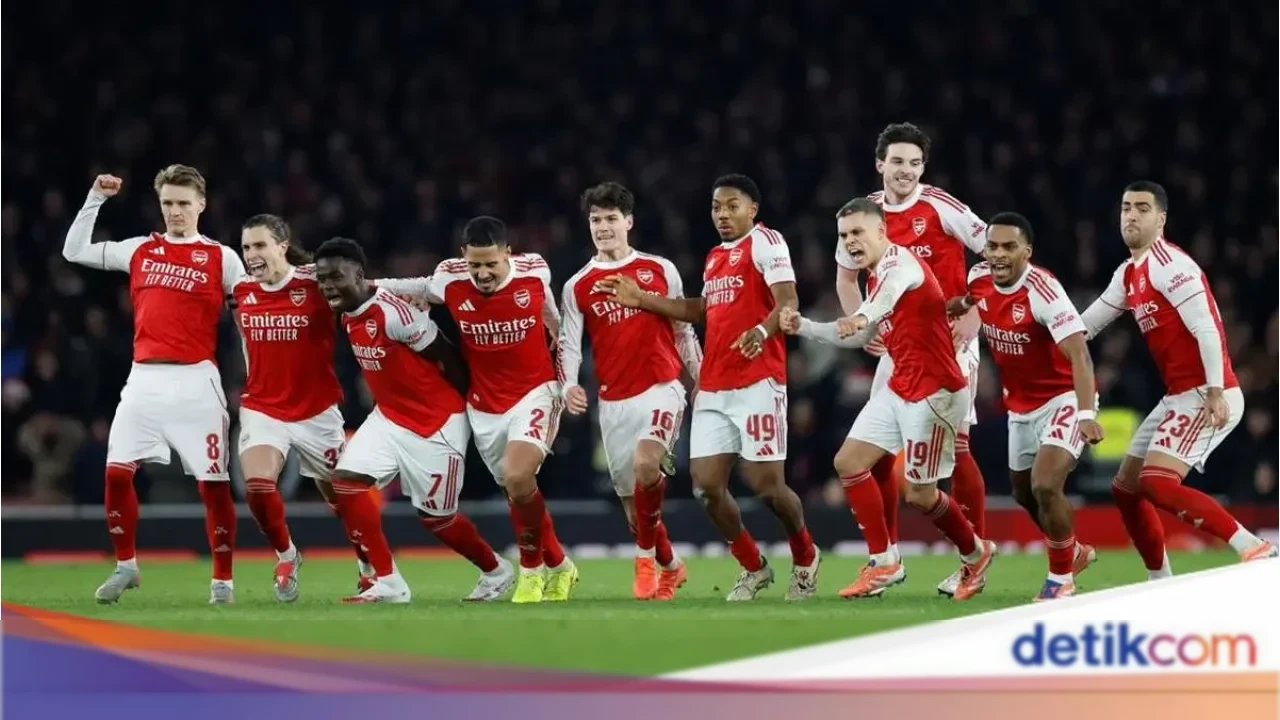 Arsenal Peringatkan Sejarah Buruk: Selalu Gagal Juara Liga Inggris Meski Puncaki Klasemen Saat Natal