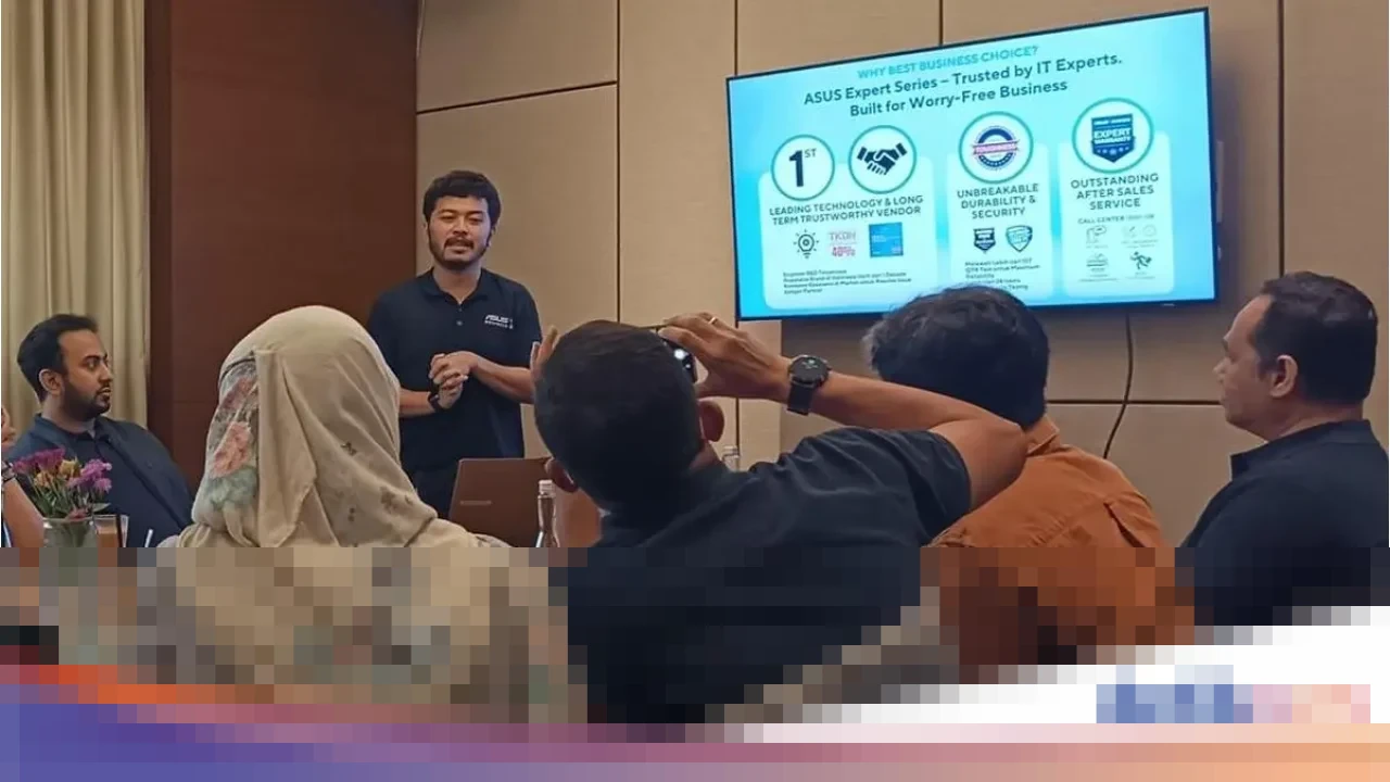 Asus Targetkan Kuasai Pasar PC Komersial Indonesia dalam Tiga Tahun, Ungkap Pencapaian 11% Market Share
