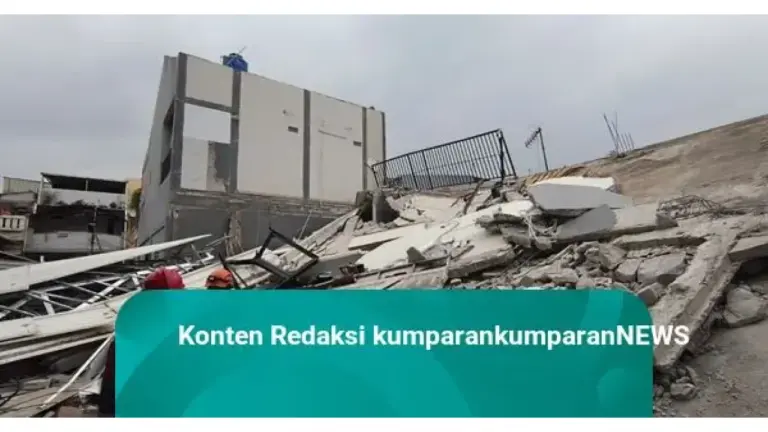 Atap Parkiran Ambruk di Koja Jakarta Utara, Enam Anak Nyaris Tertimpa Reruntuhan