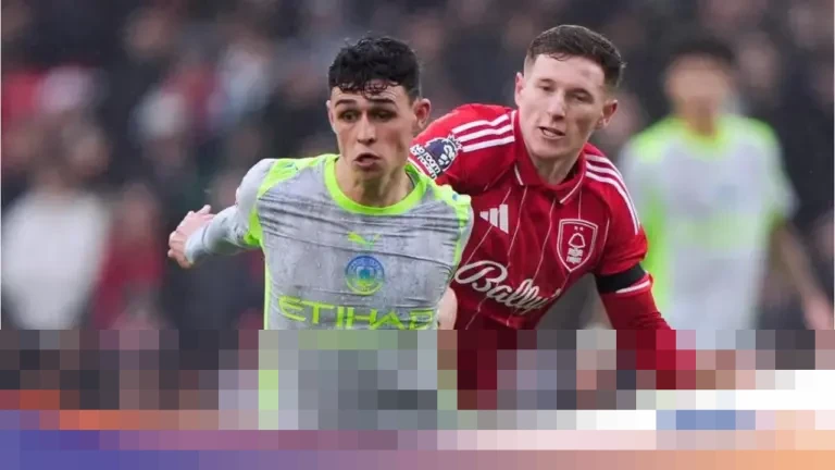 Babak Pertama Nottingham Forest vs Manchester City Berakhir Tanpa Gol, The Citizens Kesulitan Bongkar Pertahanan Tuan Rumah