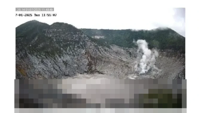 Badan Geologi Peringatkan Lonjakan Tiga Kali Lipat Gempa Low Frequency di Tangkuban Parahu