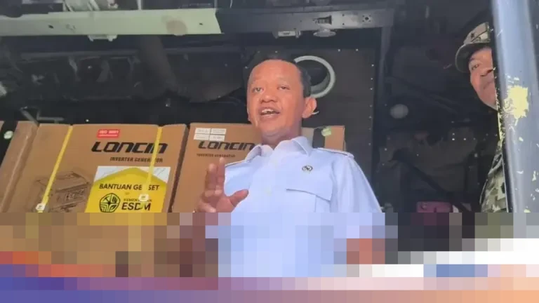 Bahlil ESDM: 35 Ribu Rumah di Aceh Masih Gelap, 1.000 Genset Dikirim Langsung