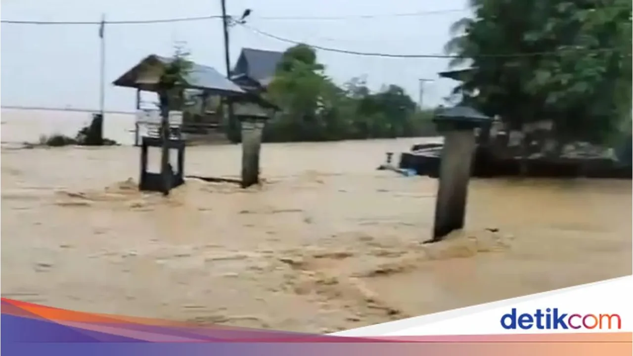 Banjir Terjang Pidie Jaya Aceh, Belasan Desa Terdampak Akibat Luapan Sungai Meuredu