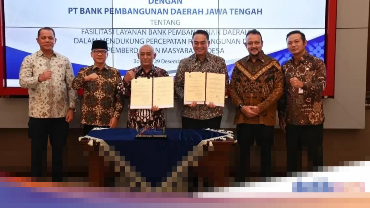 Bank Jateng dan Kemendes PDT Kolaborasi, Yandri Susanto: Perbankan Harus Jadi Mentor BUMDes