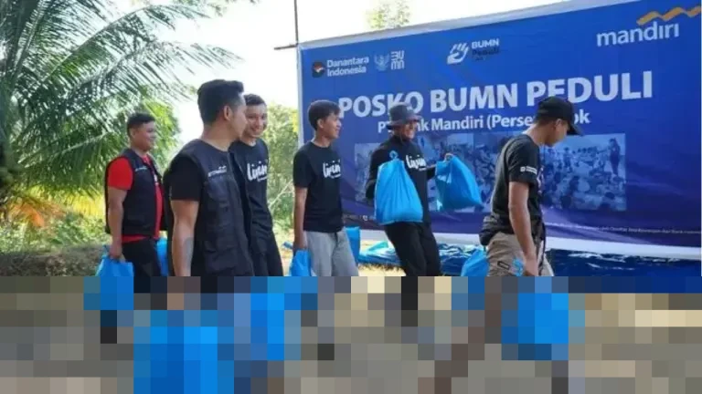 Bank Mandiri Beri Relaksasi Kredit bagi Lebih dari 30.000 Debitur Terdampak Bencana Sumatera