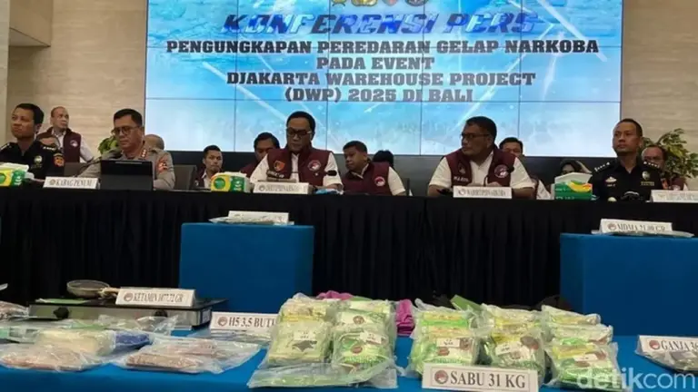 Bareskrim Polri Bongkar 6 Sindikat Narkoba Senilai Rp 60 Miliar, 17 Tersangka Ditangkap Jelang DWP Bali