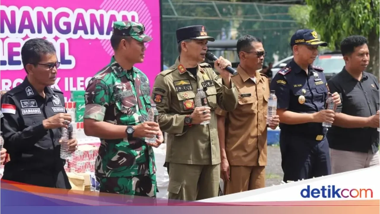 Bea Cukai dan Pemkab Jember Musnahkan Ratusan Ribu Batang Rokok Ilegal, Cegah Kerugian Negara