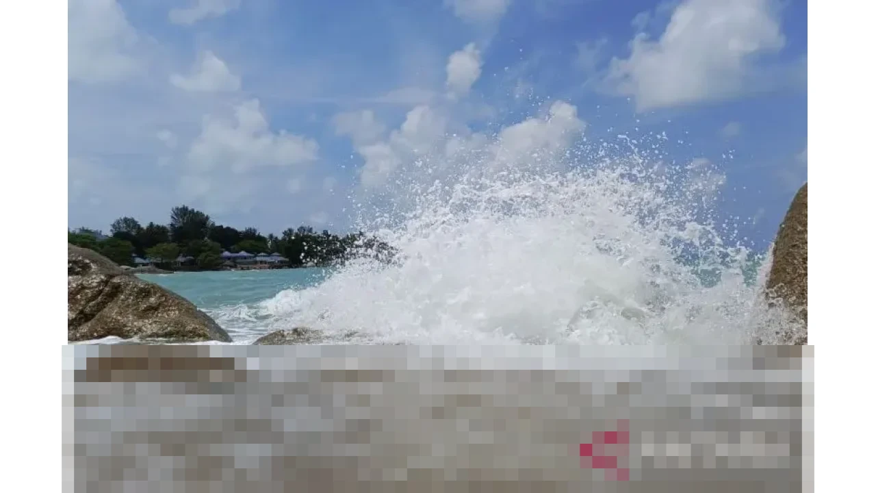 BMKG: “Hujan Ekstrem Berpotensi Terjadi” di Empat Kabupaten Bangka Belitung Hari Ini