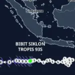 BMKG Peringatkan Bibit Siklon 93S Berpotensi Jadi Siklon Tropis Kategori 1 Malam Ini, Cuaca Ekstrem Mengintai