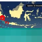 BMKG Umumkan Bibit Siklon 90S Bayangi Malam Tahun Baru, Waspada Hujan Lebat dan Gelombang Tinggi