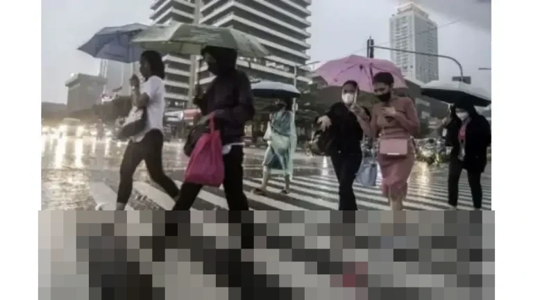 BMKG Umumkan Hujan Ringan Dominasi Wilayah Indonesia, Waspada Petir di Jambi dan Pangkal Pinang Senin Ini