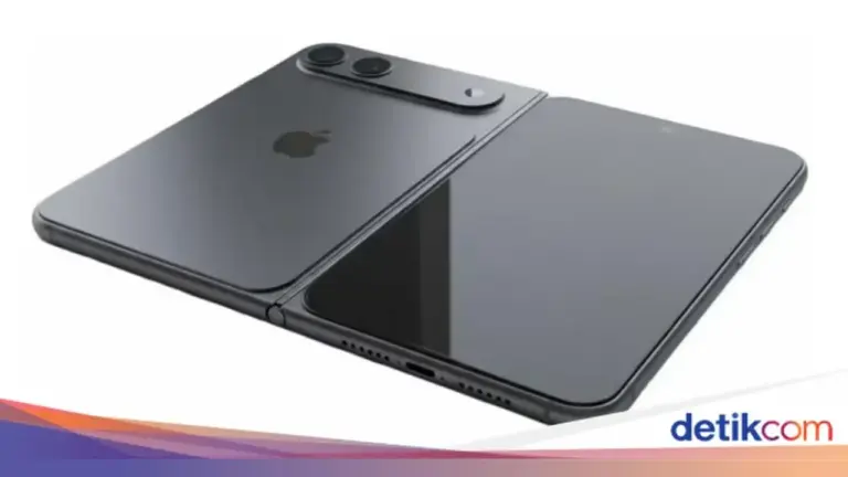 Bocoran iPhone Fold Ungkap Desain Layar Landscape dan Absennya Face ID, Rilis 2027