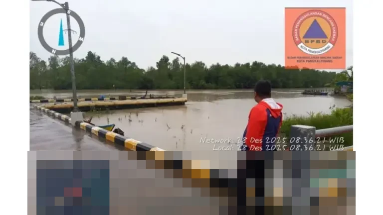 BPBD Pangkalpinang Siaga Penuh Antisipasi Banjir Rob, Pasang Laut Diprediksi Capai 2,1 Meter