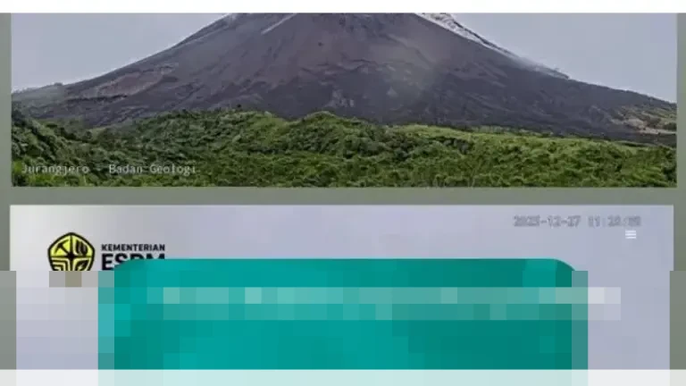 BPPTKG Pastikan Gunung Merapi Luncurkan Dua Awan Panas Guguran dan Tiga Guguran Lava