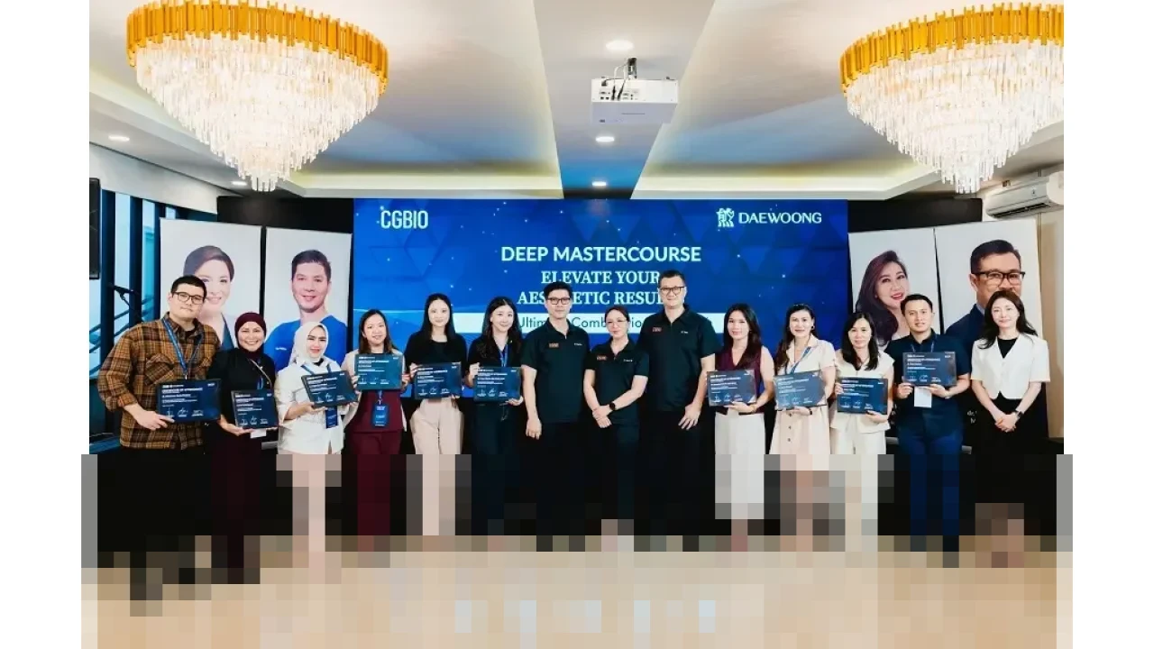 CGBIO dan Daewoong Gelar DEEP Master Course Perdana di Indonesia, Tingkatkan Keahlian Estetika