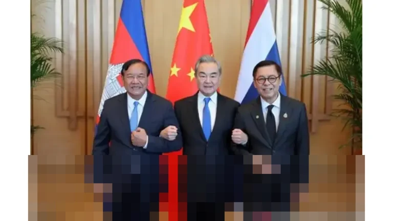 China Dorong Kamboja dan Thailand Pulihkan Kepercayaan Pasca-Gencatan Senjata di Pertemuan Trilateral