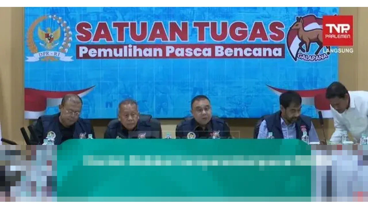 Dasco Pastikan Satgas Pemulihan Pascabencana DPR Berkantor di Aceh untuk Koordinasi Optimal