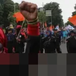 Demo Buruh Kembali Kepung Istana Negara Hari Ini, Tuntut Revisi UMSK Jabar dan UMP 2026