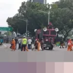 Demo Buruh Tolak UMP Jakarta 2026 Selesai, Lalu Lintas Medan Merdeka Selatan Kembali Normal