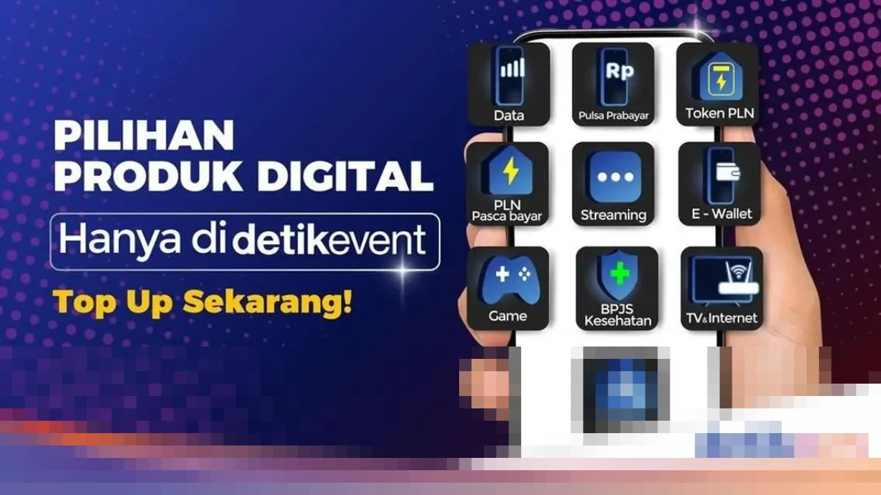 detikevent Hadirkan Layanan Transaksi Digital Terintegrasi, Penuhi Kebutuhan Harian Lebih Praktis