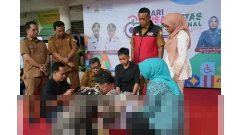 Dinsos Aceh Serahkan 98 Kaki Palsu kepada Penyandang Disabilitas Peringati HDI 2025