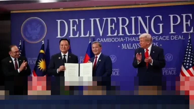 Donald Trump Klaim Peran AS dalam Gencatan Senjata Thailand-Kamboja: ‘Washington Bangga Membantu’