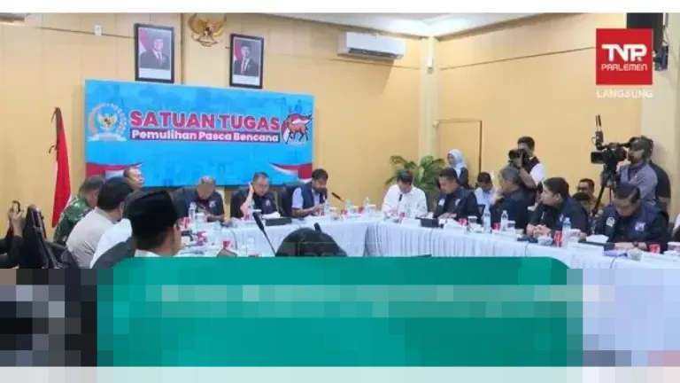 DPR Gelar Rapat Koordinasi Pemulihan Bencana Sumatera, Dasco Tekankan Pentingnya Sinergi