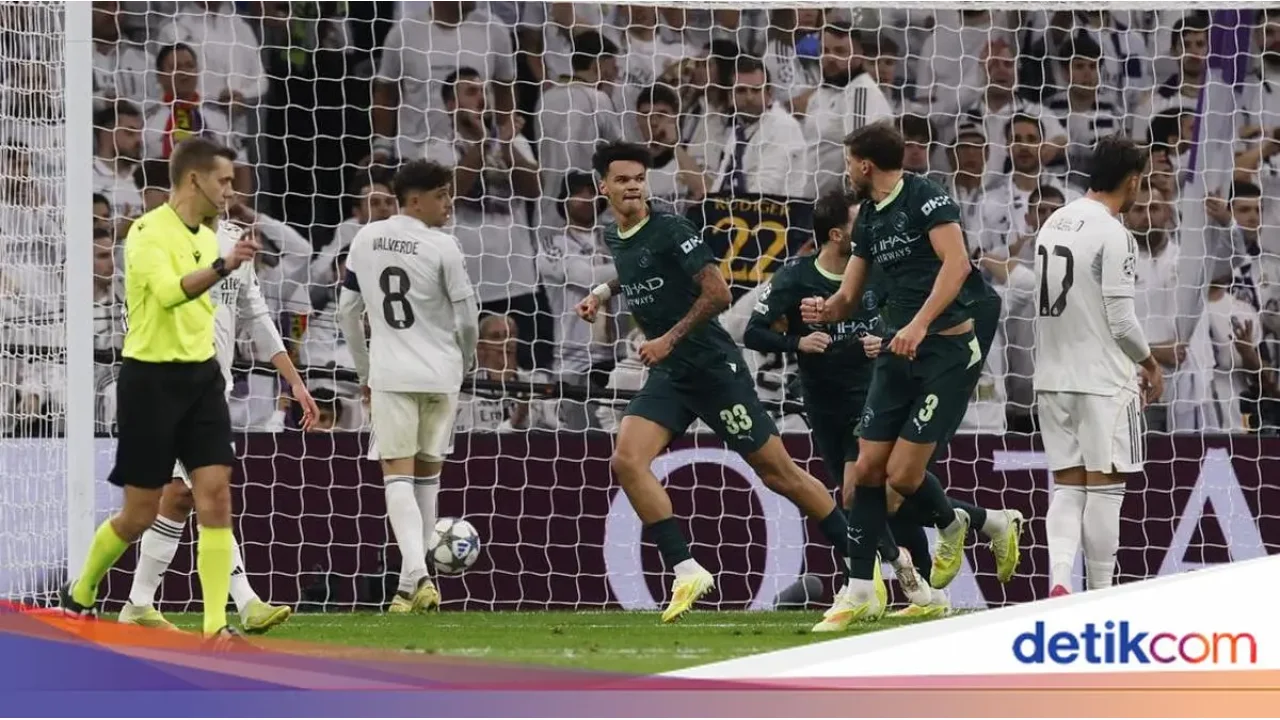 Drama Comeback! Manchester City Bungkam Real Madrid 2-1 di Santiago Bernabeu, Amankan Poin Penuh