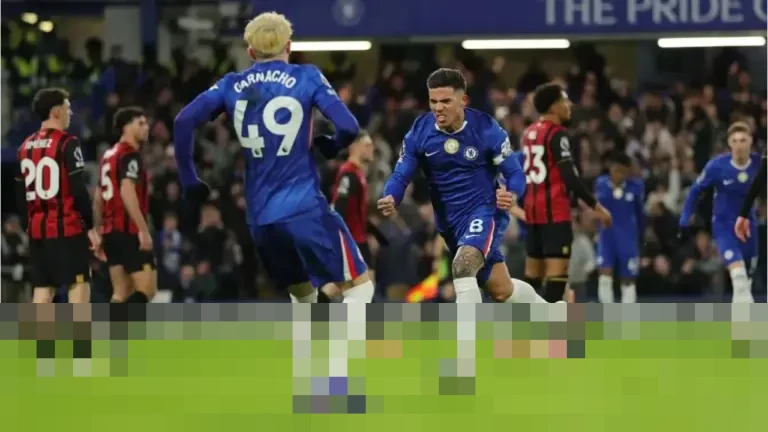 Drama Empat Gol di Stamford Bridge: Chelsea Gagal Raih Kemenangan Kontra Bournemouth Drama Empat Gol di Stamford Bridge: Chelsea Gagal Raih Kemenangan Kontra Bournemouth