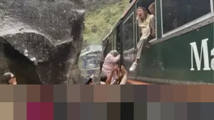 Dua Kereta Api Bertabrakan di Jalur Machu Picchu Peru, Masinis Tewas dan 40 Orang Terluka