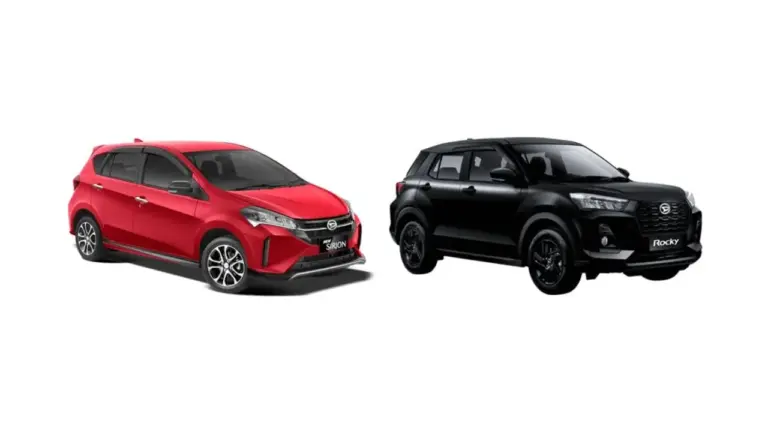 Duel Sengit Daihatsu Sirion R CVT dan Rocky 1.2 X CVT: Fitur dan Harga Beda Tipis, Mana Pilihan Terbaik? Duel Sengit Daihatsu Sirion R CVT dan Rocky 1.2 X CVT: Fitur dan Harga Beda Tipis, Mana Pilihan Terbaik?
