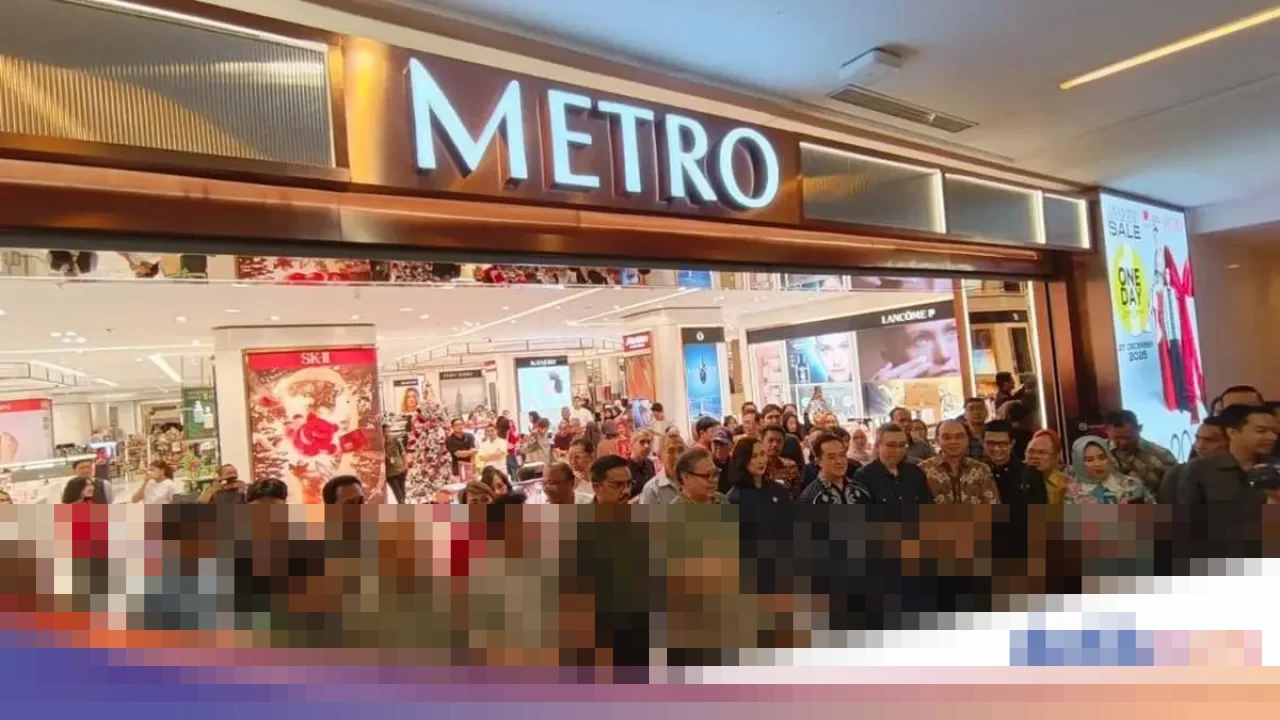 Empat Menteri Tinjau Metro Department Store, Pastikan Kesiapan WFA dan Program BINA Indonesia Great Sale 2025