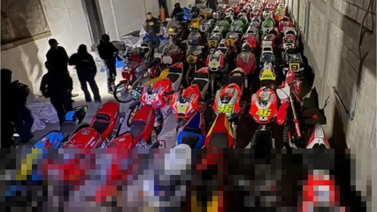 FBI Sita 50 Motor MotoGP Senilai Rp668 Miliar Milik Mantan Olimpian Gembong Narkotika FBI Sita 50 Motor MotoGP Senilai Rp668 Miliar Milik Mantan Olimpian Gembong Narkotika