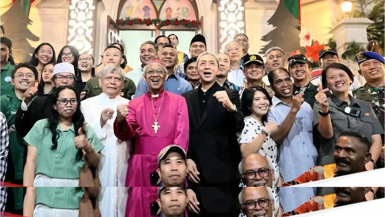 Forkopimda Kota Bogor Pastikan Perayaan Natal Aman, Wali Kota Dedie A Rachim Soroti Kolaborasi TNI-Polri