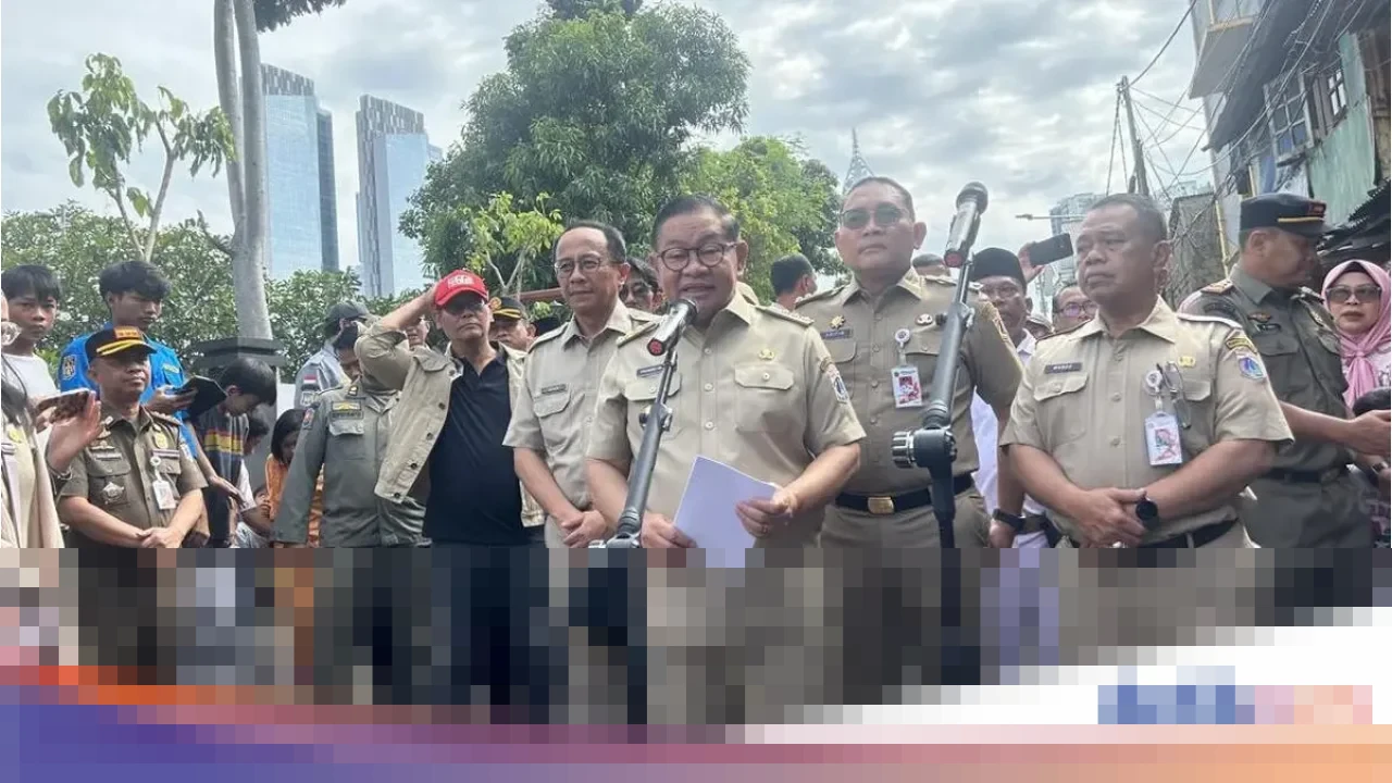 Gubernur DKI Pramono Anung Resmikan Jalan Karet Pasar Minggu Barat Setelah 30 Tahun Terbengkalai