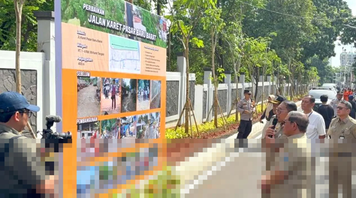 Gubernur Pramono Anung Resmikan Revitalisasi Jalan Karet Tengsin, Akses Vital Warga Setelah 30 Tahun Rusak Gubernur Pramono Anung Resmikan Revitalisasi Jalan Karet Tengsin, Akses Vital Warga Setelah 30 Tahun Rusak