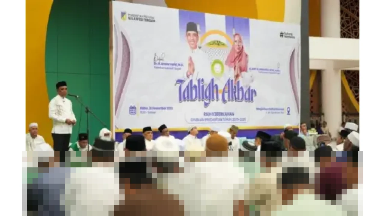Gubernur Sulteng Ajak Masyarakat Zikir Bersama Jelang 2026: Solidaritas untuk Korban Bencana Gubernur Sulteng Ajak Masyarakat Zikir Bersama Jelang 2026: Solidaritas untuk Korban Bencana