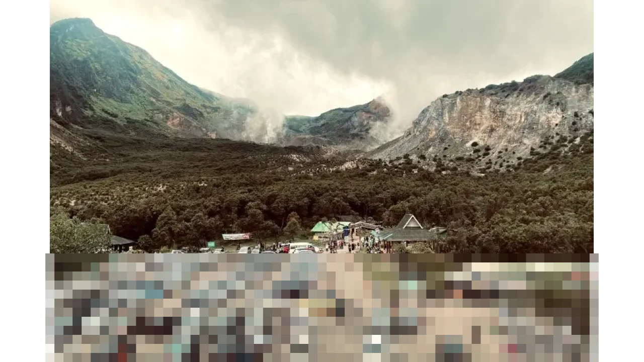 Gunung Papandayan Garut Diserbu Ribuan Wisatawan, Kunjungan Harian Tembus Angka Dua Ribu Lebih Selama Libur Natal