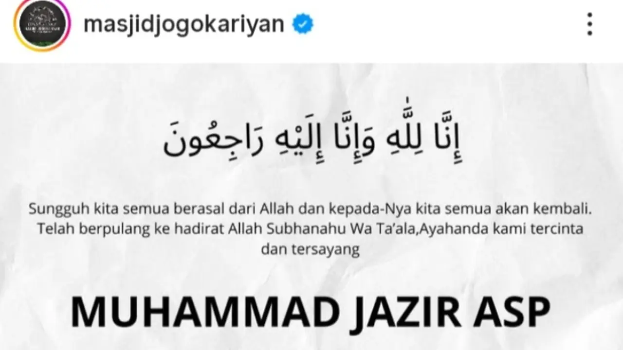 Haedar Nashir: “Kiprah Muhammad Jazir Teladan Gerakan Masjid Indonesia”