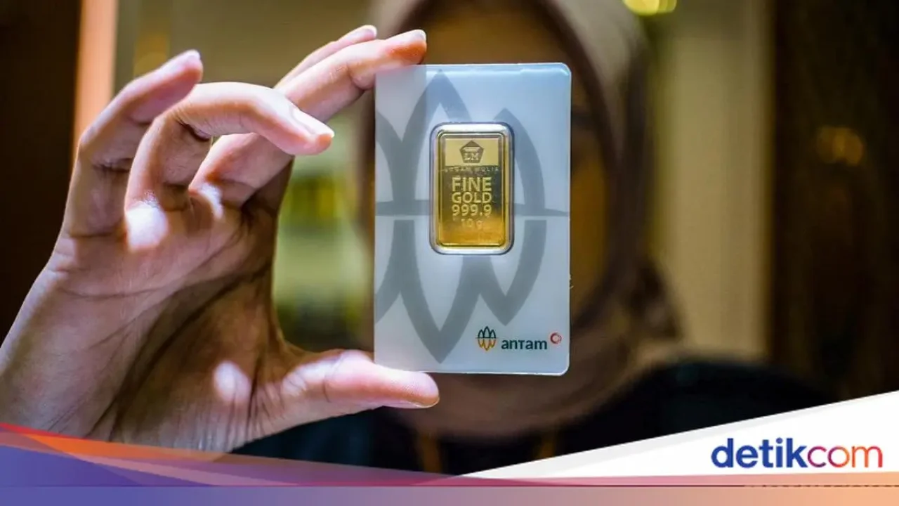 Harga Emas Antam Pecahkan Rekor Tertinggi Sepanjang Sejarah, Tembus Rp 2,5 Juta per Gram
