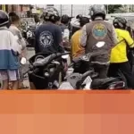 Honda Jazz Terbalik di Bandar Lampung, Diduga Pengemudi Hilang Fokus Akibat Bayi Menangis