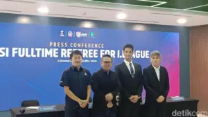 I.League Kontrak Wasit Jepang Yudai Yamamoto Full Time, Pimpin Super League Mulai Januari 2026