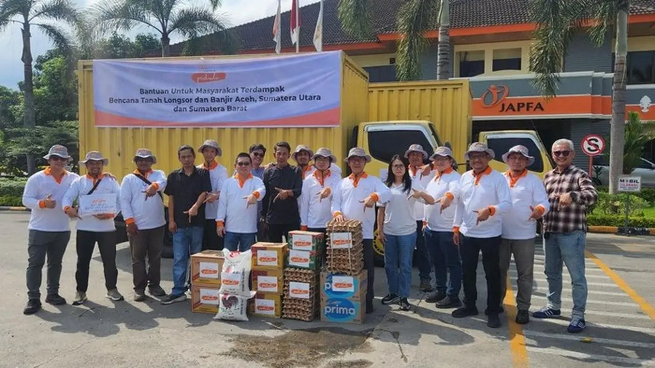 JAPFA Salurkan 40 Truk Bantuan untuk Korban Banjir Aceh, Sumut, dan Sumbar JAPFA Salurkan 40 Truk Bantuan untuk Korban Banjir Aceh, Sumut, dan Sumbar