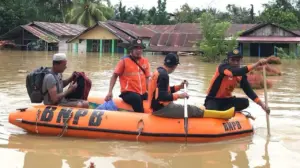 BNPB Imbau Waspada Banjir dan Longsor Akibat Munculnya Bibit Siklon 91S dan 93S