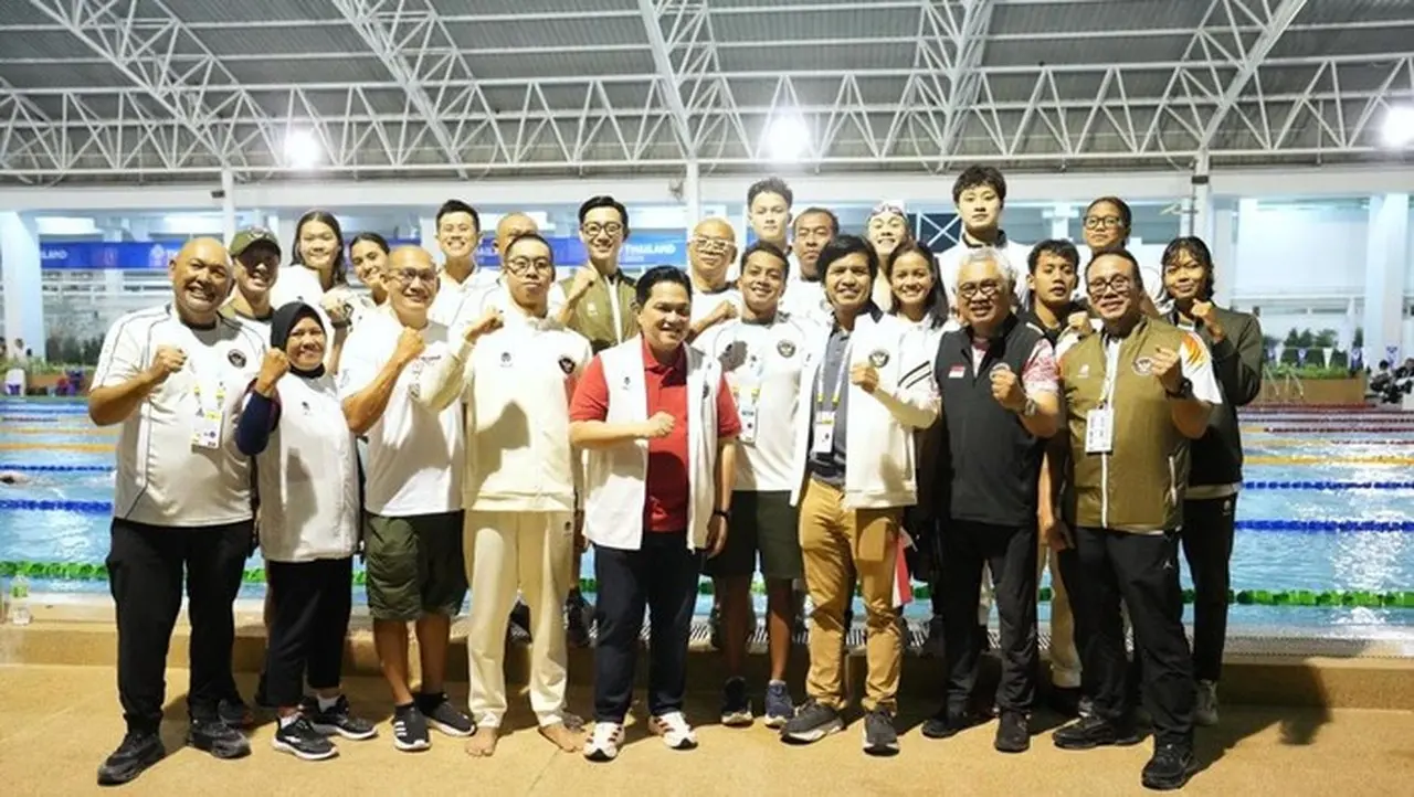 Erick Thohir Apresiasi Ketum Cabor Dampingi Atlet di SEA Games 2025
