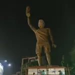 Patung Raksasa Lionel Messi di India Jadi Sorotan, Wajahnya Disebut Mirip Ronaldo