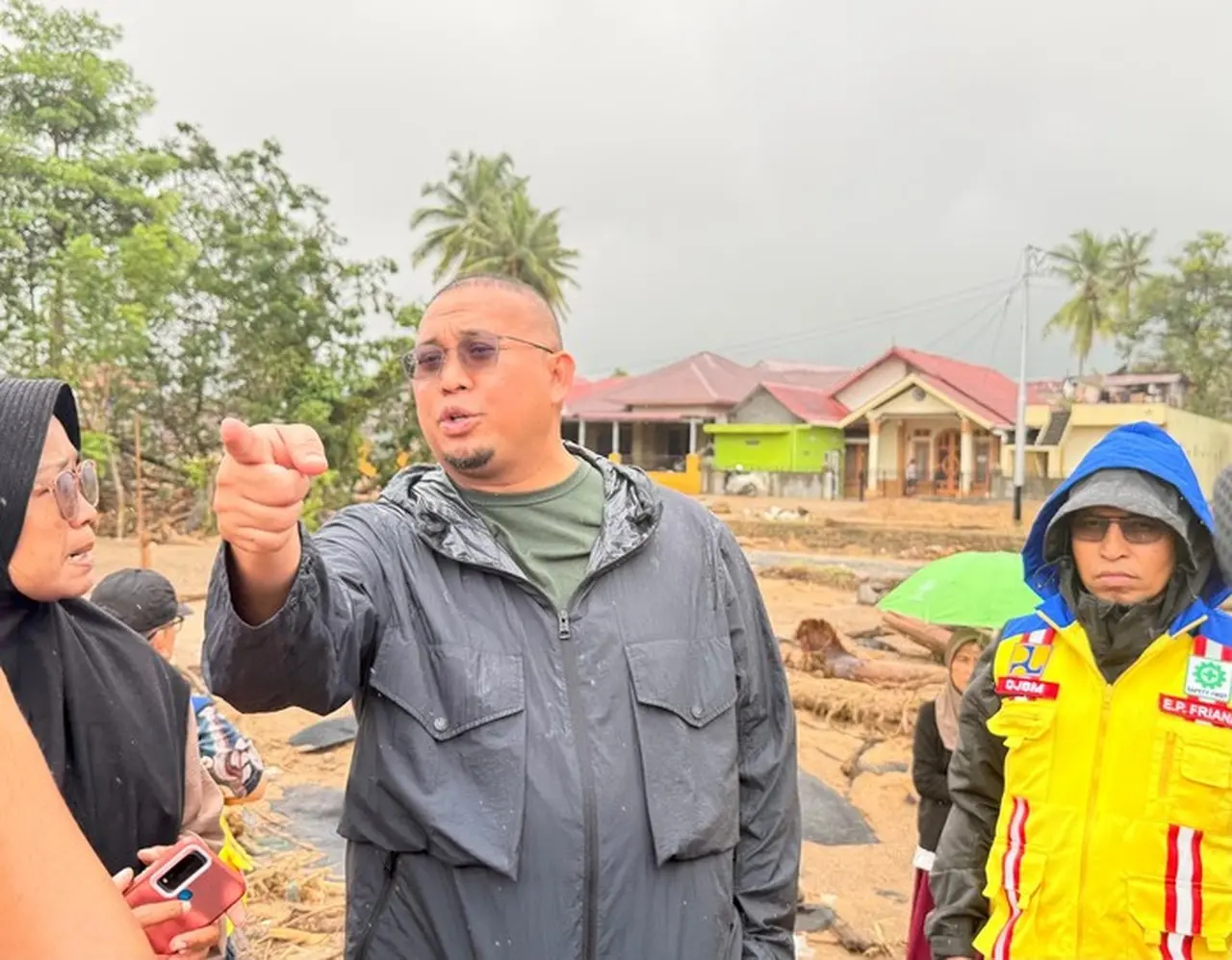 Andre Rosiade Dorong Pemerintah Pusat Tangani Banjir Bandang Pauh, Minta Dana Pusat untuk Jembatan Gunung Nago
