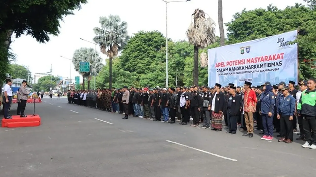 Kapolres Jakpus Tekankan Sinergi Masyarakat dalam Apel Harkamtibmas di Kemayoran