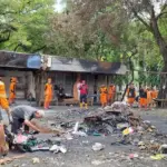 TKP Kericuhan ‘Matel’ Tewas di Kalibata Mulai Dibersihkan, 6 Polisi Jadi Tersangka